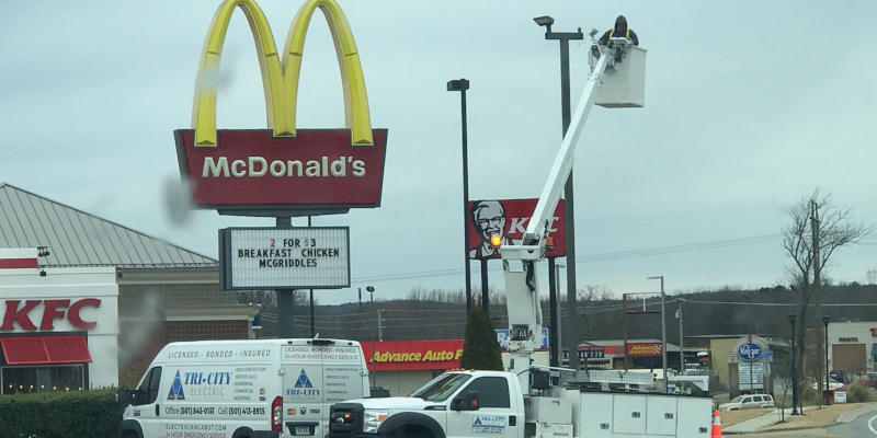Commercial Electrical Installation in Cabot, Arkansas
